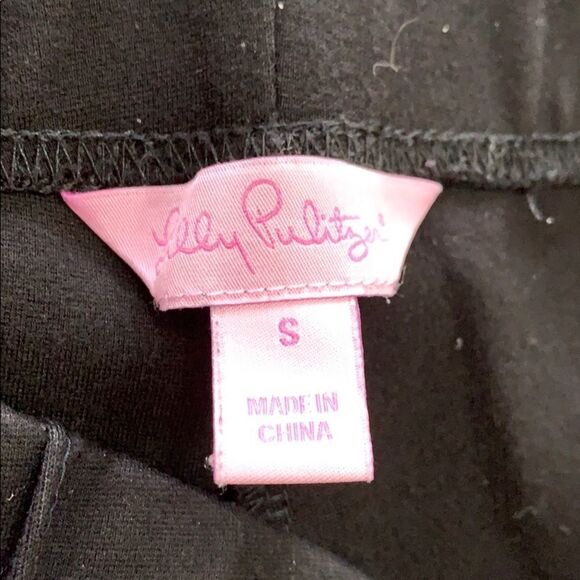 Lilly Pulitzer Black Travel Pants - Picture 4 of 7